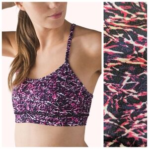 Lulu Flow Y Abstract Sports Bra